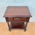 Pair of Spanish Carved Wood Bedside Tables With Lower Shelves, 1940s For Sale - Image 9 of 10