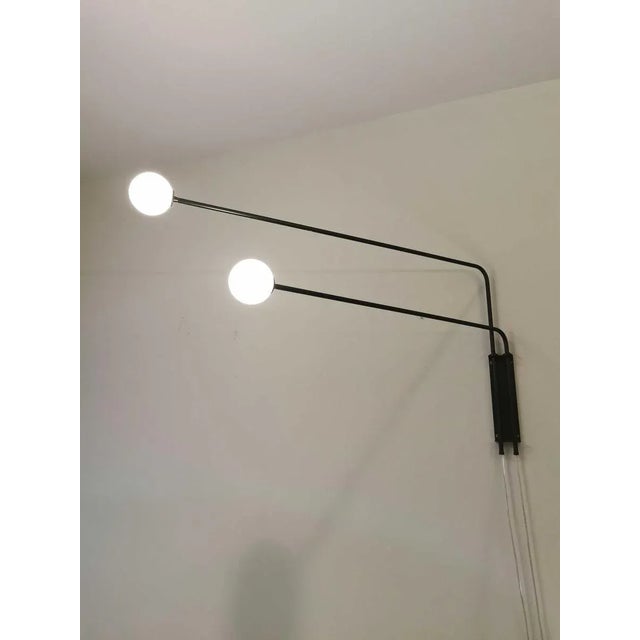 Black Ananké Wall Light by Juanma Lizana For Sale - Image 8 of 10