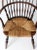 Brown Antique Windsor Arm Chair With Rush Seat For Sale - Image 8 of 12