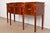 English Kindel Furniture Federal Inlaid Flame Mahogany Bow Front Sideboard Credenza For Sale - Image 3 of 16