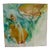 Mid 20th Century Abstract Screen Painting Waterfall by Lenn Kanenson For Sale