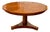 Biedermeier Walnut Center Table For Sale