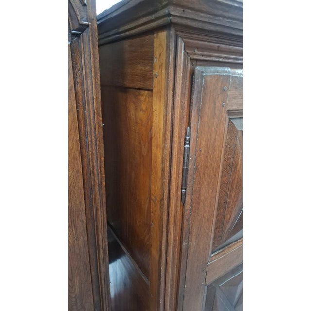 Small Antique Louis XIII Cabinet, 1890 For Sale - Image 3 of 10