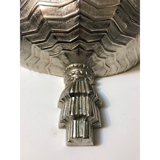 Early 20th Century French Art Deco "Waterfall" Sconces Signed by Sabino - a Pair For Sale - Image 5 of 10