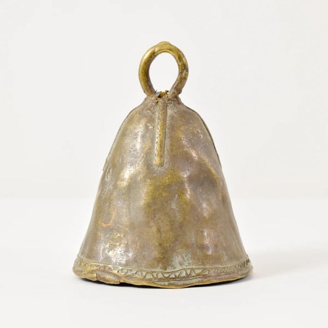 Early 20th Century Early 20th Century Benue Brass Bell Nigeria For Sale - Image 5 of 10