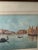 Wood Early 20th Century Ettore Cadorin Venice Watercolor For Sale - Image 7 of 8