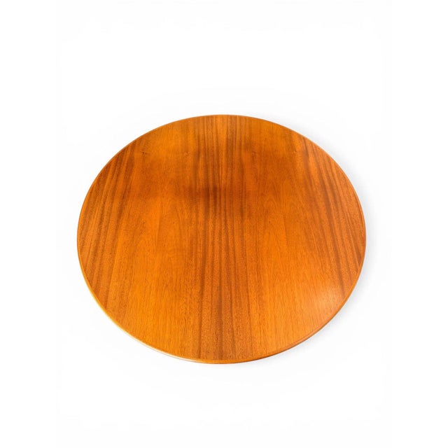 An elegant and highly refined Danish Modern coffee table designed by Ole Wanscher and crafted by renowned cabinetmaker...