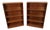 Mid 20th Century Modern Walnut Bookshelves, A Pair For Sale