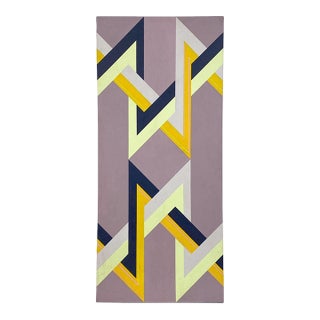 1970s Large Abstract O/C Painting For Sale