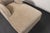 Vintage Art Deco-Style Chaise Lounge in Taupe Chenille With Ebonized Plinth Feet For Sale - Image 11 of 18