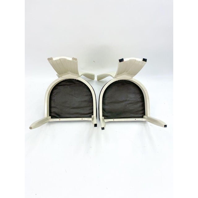 Contemporary 1980s Mermaid Tail Dining Chairs - Set of 6 For Sale - Image 3 of 9