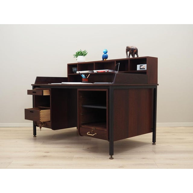 1970s Danish Oak Desk, 1970s For Sale - Image 5 of 18