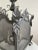 French Country Square Pewter Finish Metal Pendant Ceiling LIght For Sale - Image 4 of 12