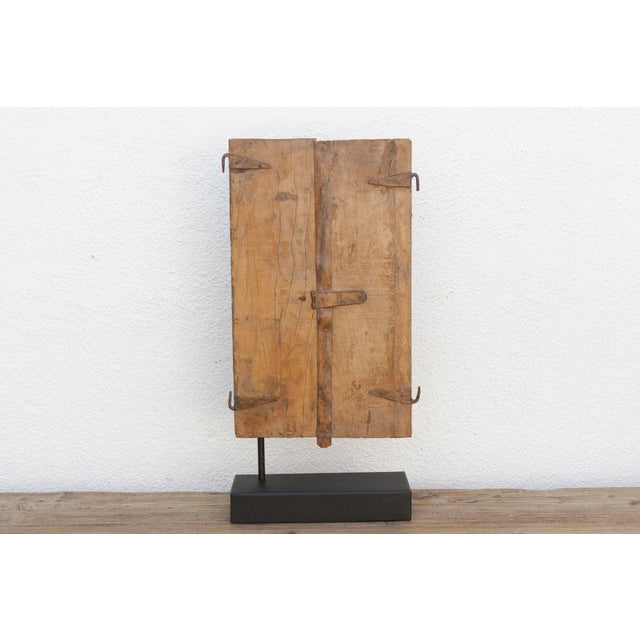 Indian Antique Indian Rajasthan Window Door For Sale - Image 3 of 8