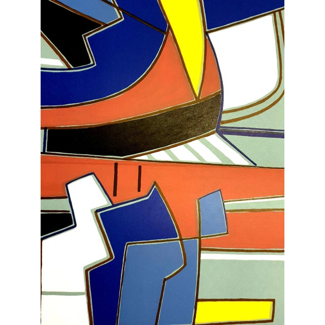 Alberto Magnelli - Composition - Original Lithograph Conditions: excellent 32 x 24 cm 1967 XXe siècle, San Lazzaro Alberto...