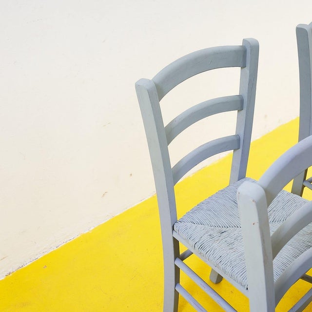 Rustic Chairs, Italy, Set of 4 For Sale - Image 5 of 9