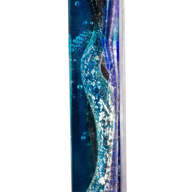Piastra Glass Sculpture by Leonardo Cimolin For Sale - Image 4 of 9