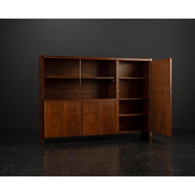 Sideboard in Walnut by Bruno Paul for VEB Deutsche Werkstätten Hellerau, 1935 For Sale - Image 12 of 18