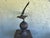 Bronze Mid-Century Cast Bronze Bald Eagle on Globe Sculpture — 20.5” For Sale - Image 8 of 10