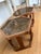 Brown Saltman Pair of Mid-Century Modern John Keal Brown Saltman “Domino” Hexagonal Side Tables For Sale - Image 4 of 9
