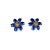 These 18K White Gold Enameled Floral Earrings are an exquisite blend of luxury, craftsmanship, and versatility. Designed...