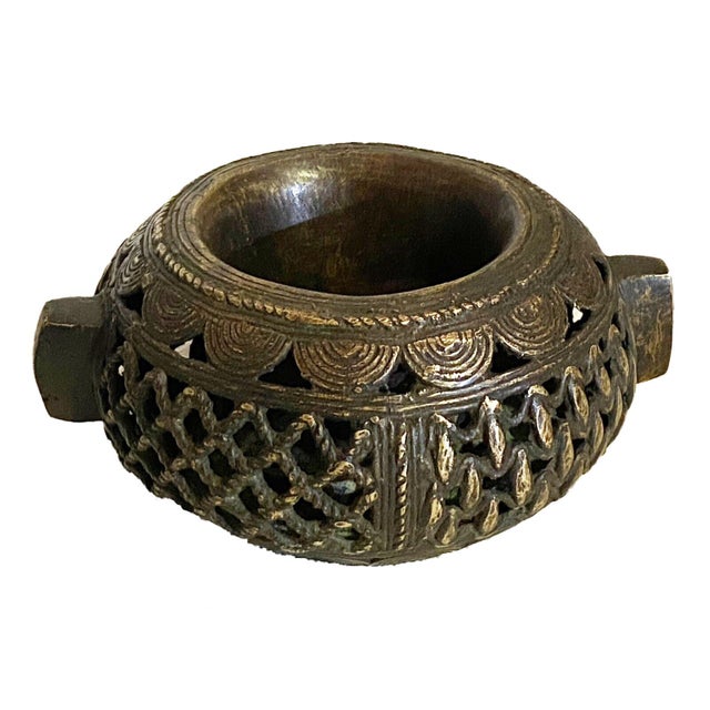 Superb Vintage Benin Bronze Bracelet Currency Nigeria For Sale In New York - Image 6 of 6