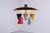 Colored Pendant Light by H. Th. J. A. Busquet for Hala, 1950s For Sale - Image 6 of 18