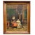 Reading, Interior Scene, 1800s, Oil on Canvas, Framed For Sale - Image 17 of 17
