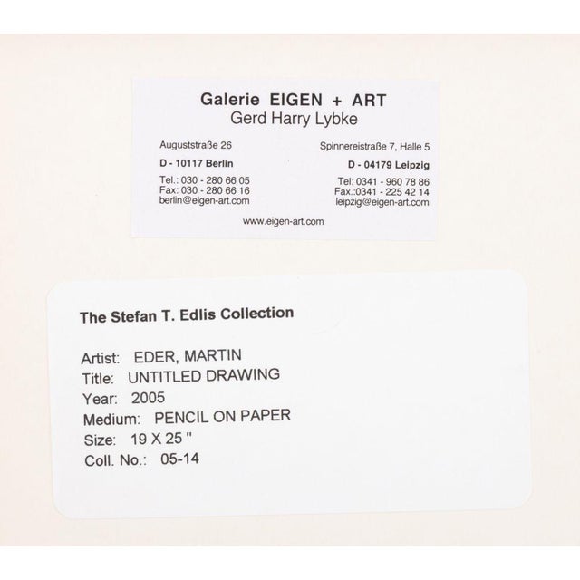 Martin Eder "Nach Hause" Graphite on Paper For Sale - Image 10 of 10
