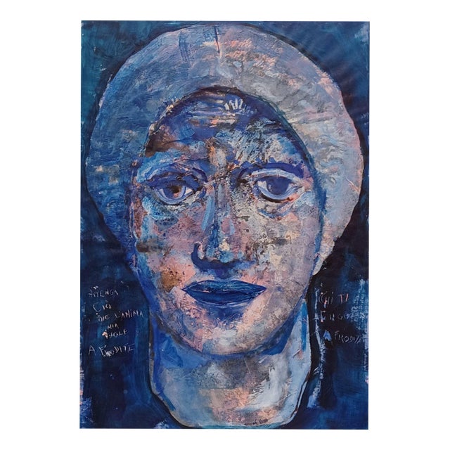 Alessandro La Motta, Portrait Composition, 2020, Mixed Media For Sale