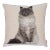 Fluffy Freya Woven Cushion With Feather Filler - 42x42cm (17"x17") For Sale