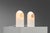 Glass White Opal Glass Table Lamps with Brass Detail from Peill & Putzler, 1970s, Set of 2 For Sale - Image 7 of 16