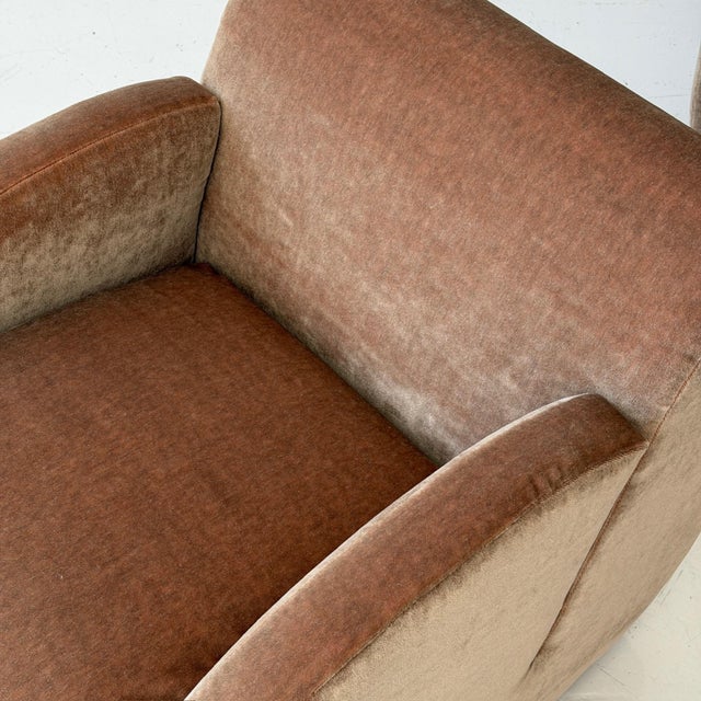 Postmodern 1990s Rockstar Chair Attributed to Vladimir Kagan for American Leather For Sale - Image 3 of 10