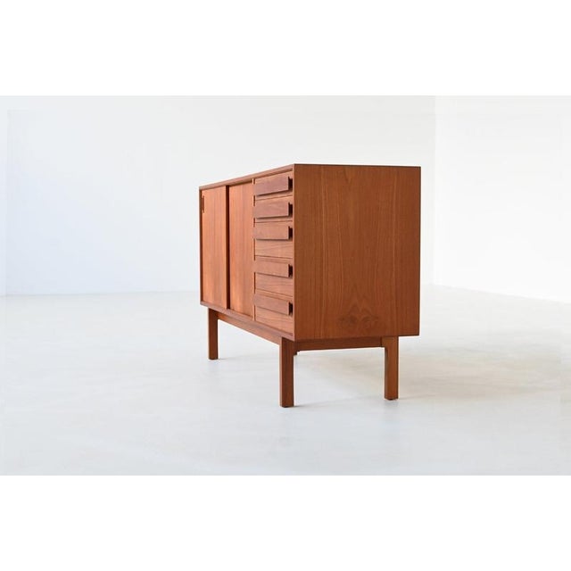 Randers Møbelfabrik Sideboard in Teak by Anton Borg Randers for Randers Møbelfabrik, Denmark, 1960s For Sale - Image 4 of 18