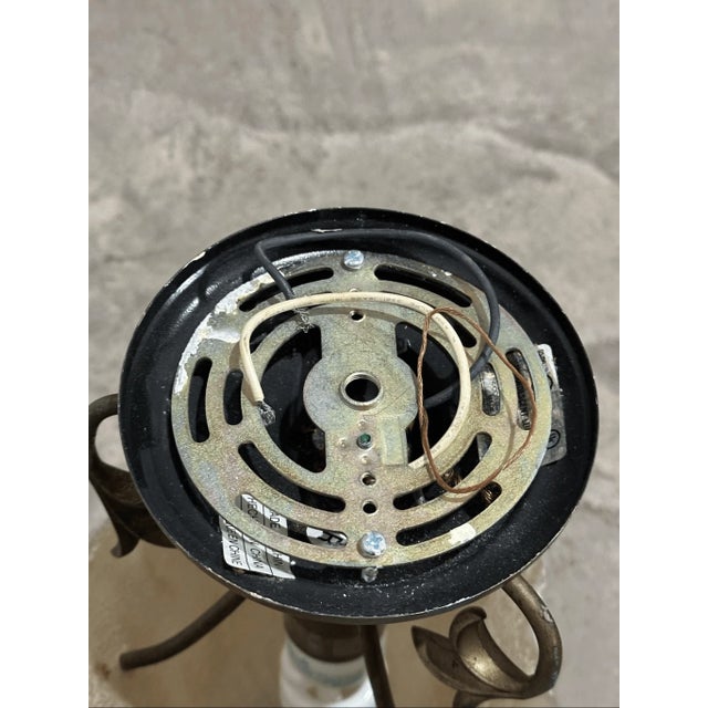 Vintage 1960 Hollywood Regency Miami Philip Carey Torch Entryway Wall Sconce For Sale In Pittsburgh - Image 6 of 9