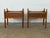 Mid-Century Modern Oak Nightstands by Henning Kjærnulf, Denmark, 1960s, Set of 2 For Sale - Image 9 of 9