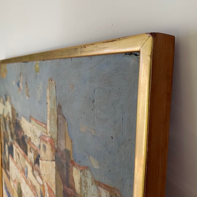 Late 20th Century Late 20th Century Hazard Durfee Oil on Board Painting For Sale - Image 5 of 8