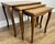 Vintage French Louis Oak Nesting Tables, Set of 3 For Sale - Image 6 of 13