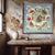 French Country Framed Hermès Paris Silk Scarf "Auteuil en Mai," Equestrian Wall Art, 37" X 37" For Sale - Image 3 of 6