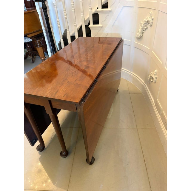 Antique Georgian Figured Mahogany Metamorphic Dining Table, 1780s For Sale - Image 4 of 18