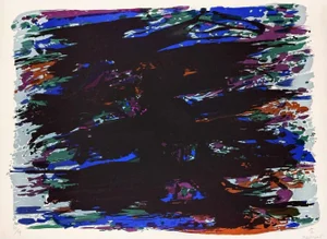 Alfred Manessier, The Garden of Olives, 1978, Lithograph
