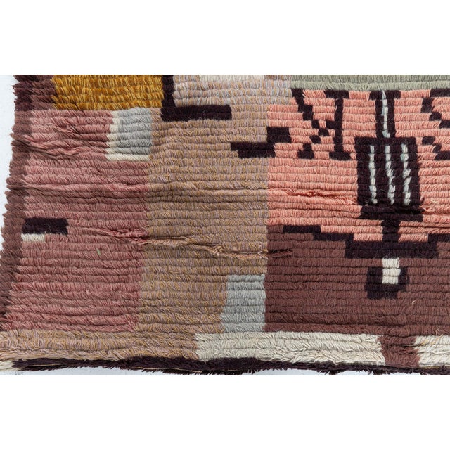 Swedish Rya Rug by Laila Karttunen Doris Leslie Blau Collection For Sale - Image 9 of 10