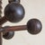 Wood French Brutalist Carved Oak Coat Rack by Charles Dudouyt, 1940s For Sale - Image 7 of 11