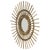 Mid-Century Rattan and Bamboo Sunburst Mirror, France, 1960s For Sale - Image 4 of 12