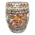 Vintage Chinese Famille Rose Porcelain Drum Garden Stool With Dragon, Court Scene & Floral Motifs For Sale