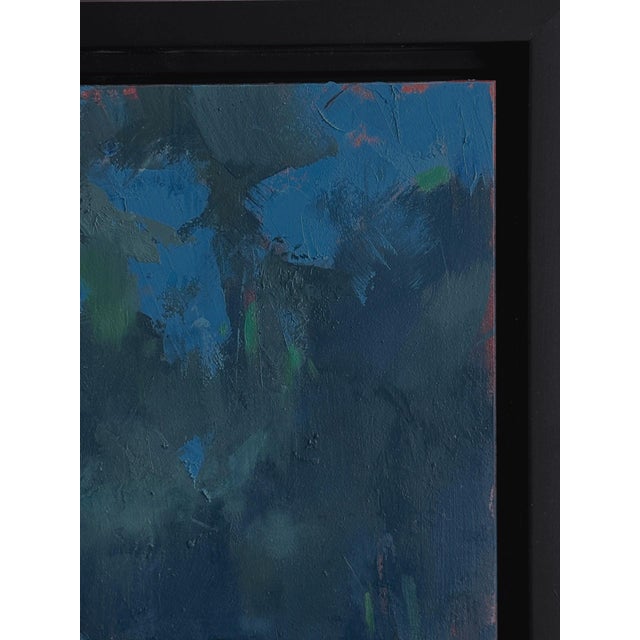 Early 21st Century Nox Flore by Judd Mercer | Oil on panel Portrait of a woman in a floral crown and dark attire For Sale - Image 5 of 5