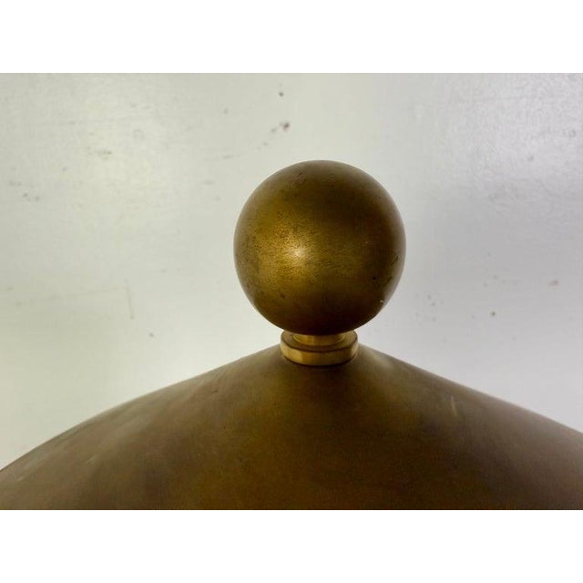 Bronze Tabernacle by Gustave-Joseph Chéret, Cylindrical Design, 1930s For Sale - Image 11 of 15