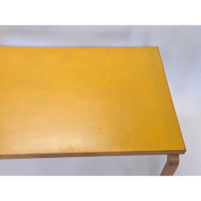 Mid-Century Modern Vintage Table by Alvar Aalto for Artek, 1950s For Sale - Image 3 of 17