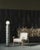 Not Yet Made - Made To Order Large Navazi Floor Lamp in Scorched Coal Ceramic and Frosted Glass by Svitanok For Sale - Image 5 of 10
