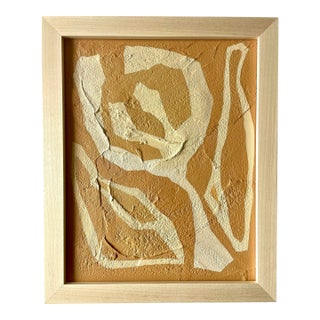 2026 "Arrossire" Abstract Botanical Painting on Canvas by Artist r.k. Red For Sale